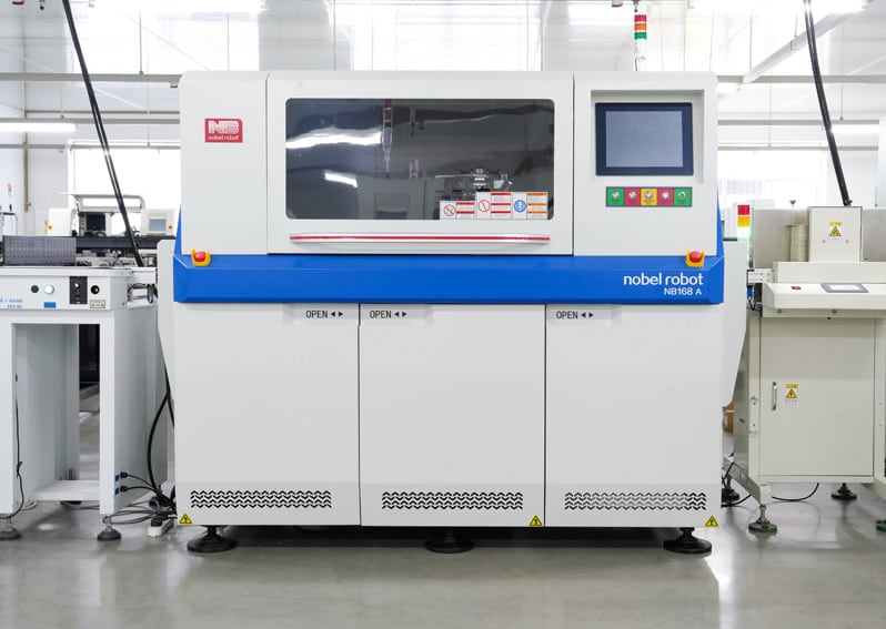 Exterior picture of the axial automatic insertion machine NB168A